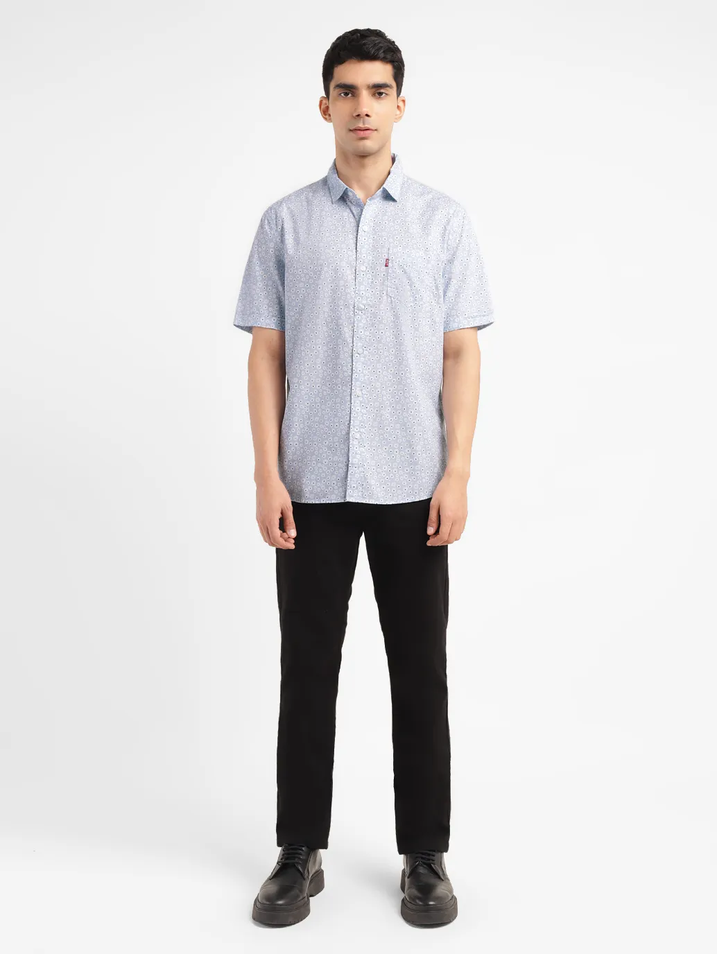 Men's All Over Print Slim Fit Shirt - Image 6