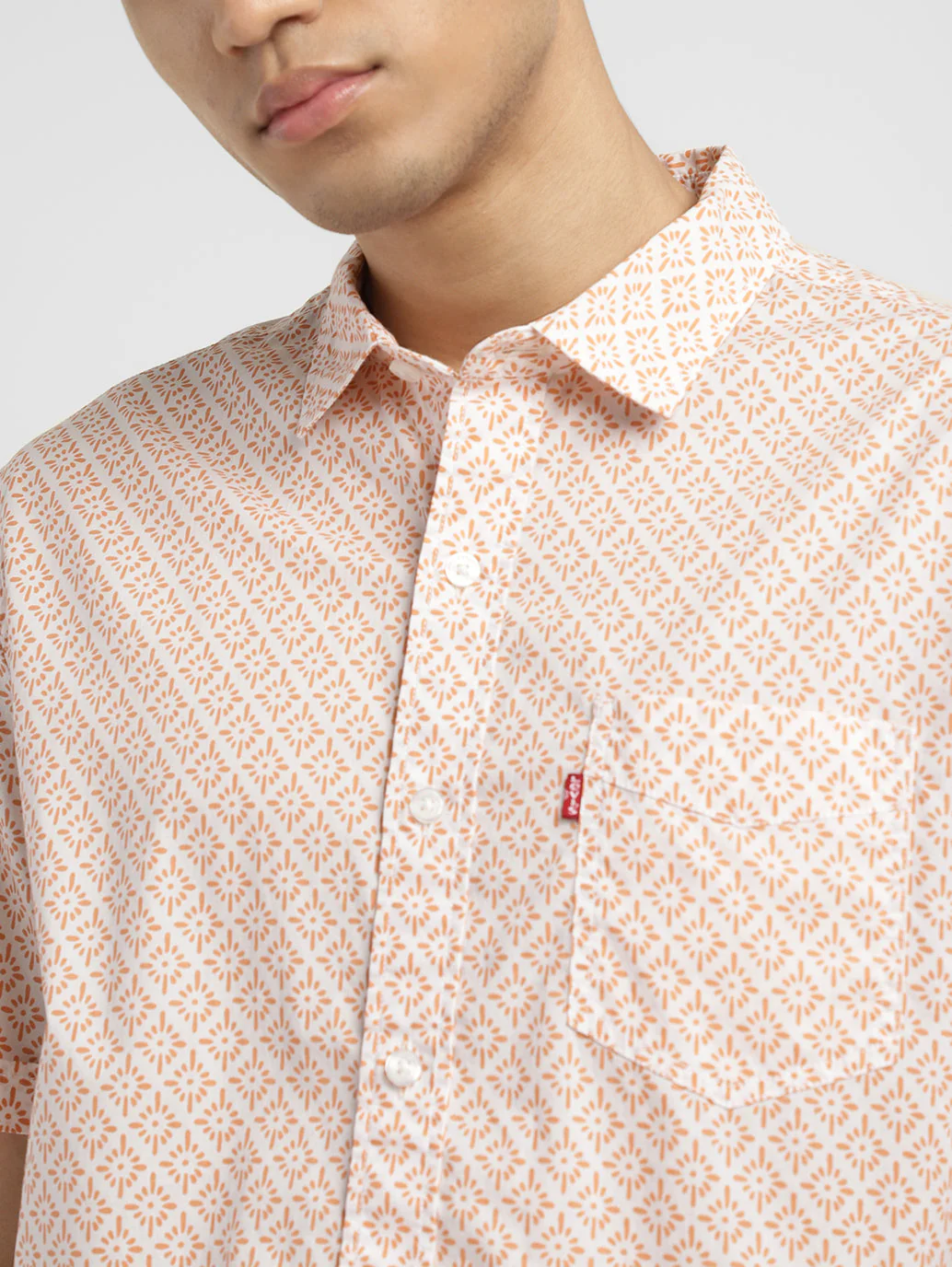 Men's All Over Print Slim Fit Shirt - Image 4