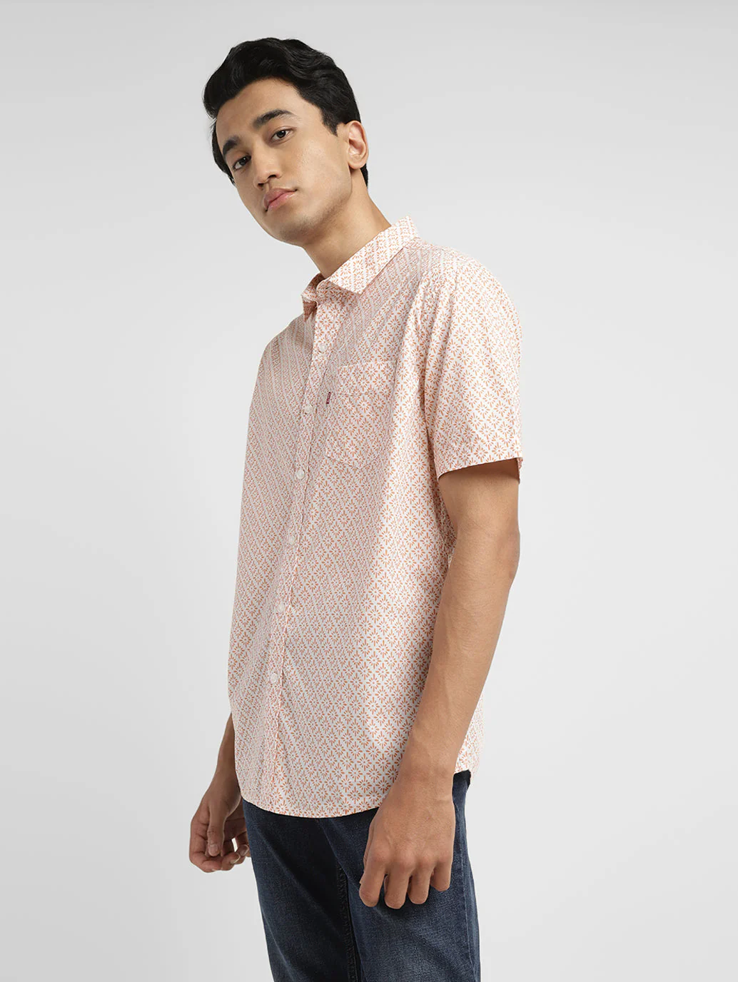 Men's All Over Print Slim Fit Shirt - Image 5
