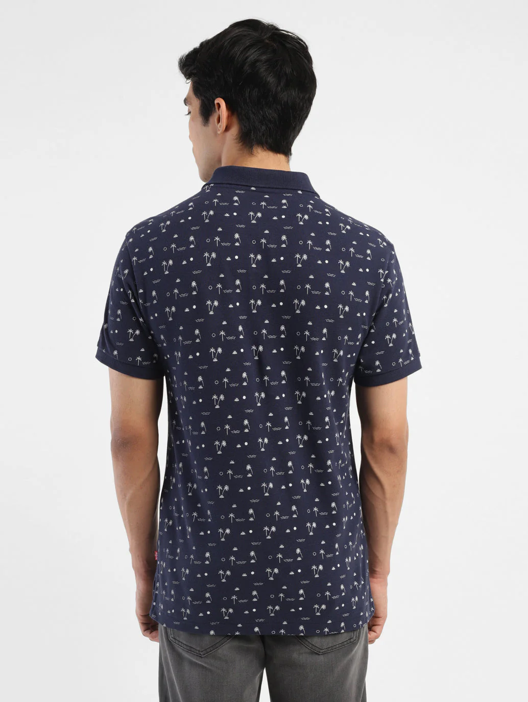 Men's All Over Printed Polo T-shirt - Image 3
