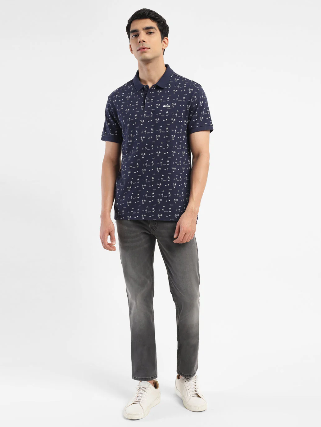 Men's All Over Printed Polo T-shirt - Image 6