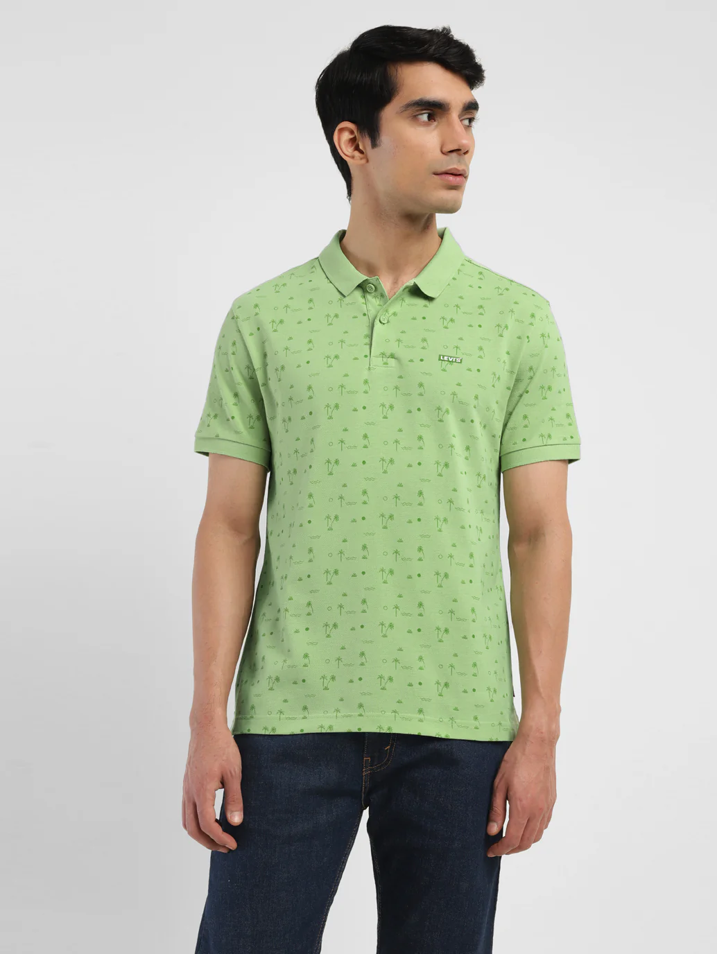 Men's All Over Printed Polo T-shirt - Image 6