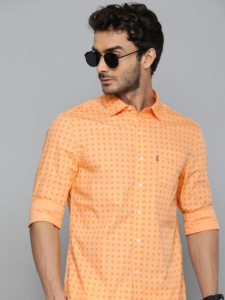 Men's All Over Printed Slim Fit Shirt - Image 2