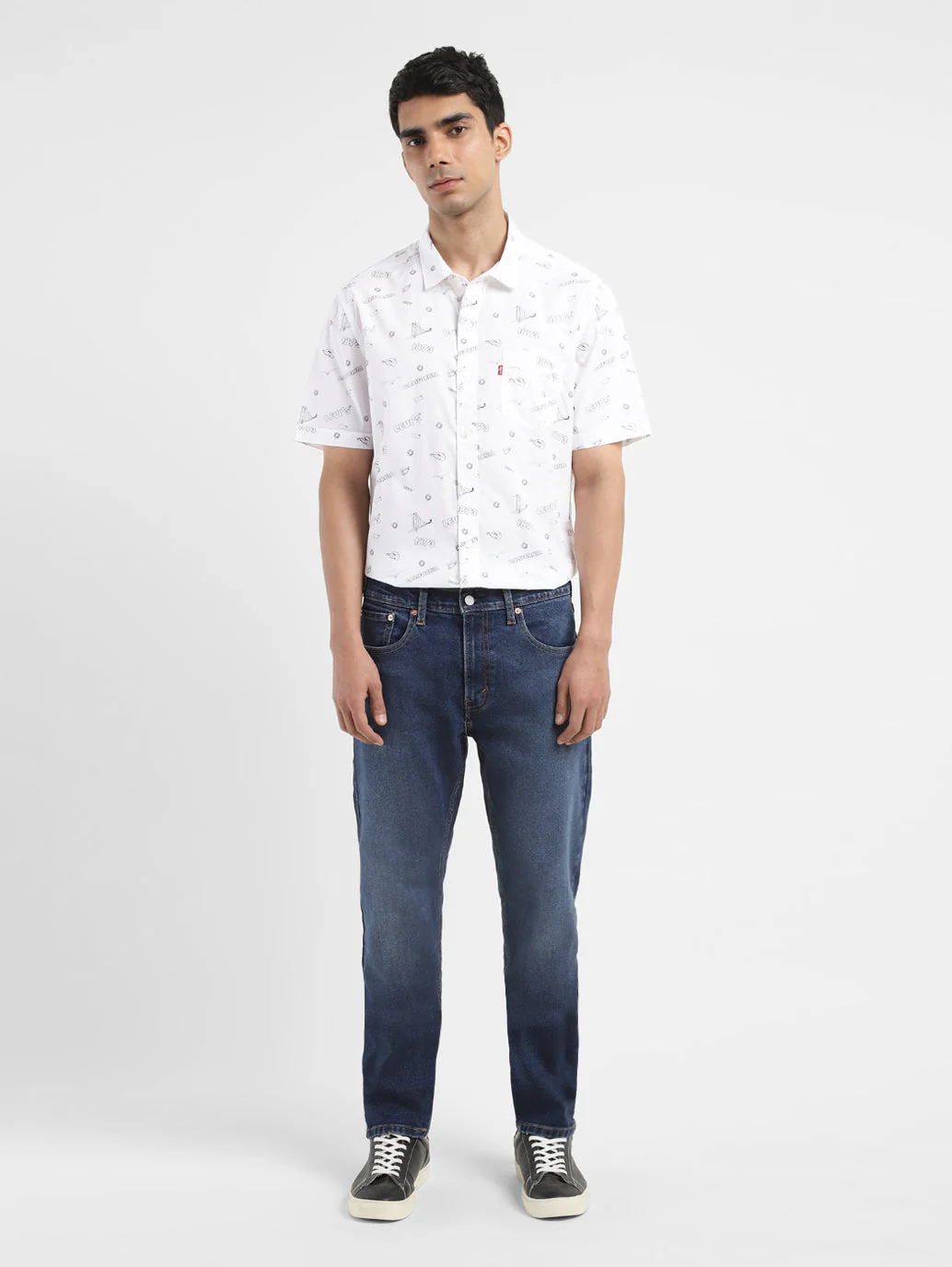Men's All Over Printed Slim Fit Shirt - Image 6