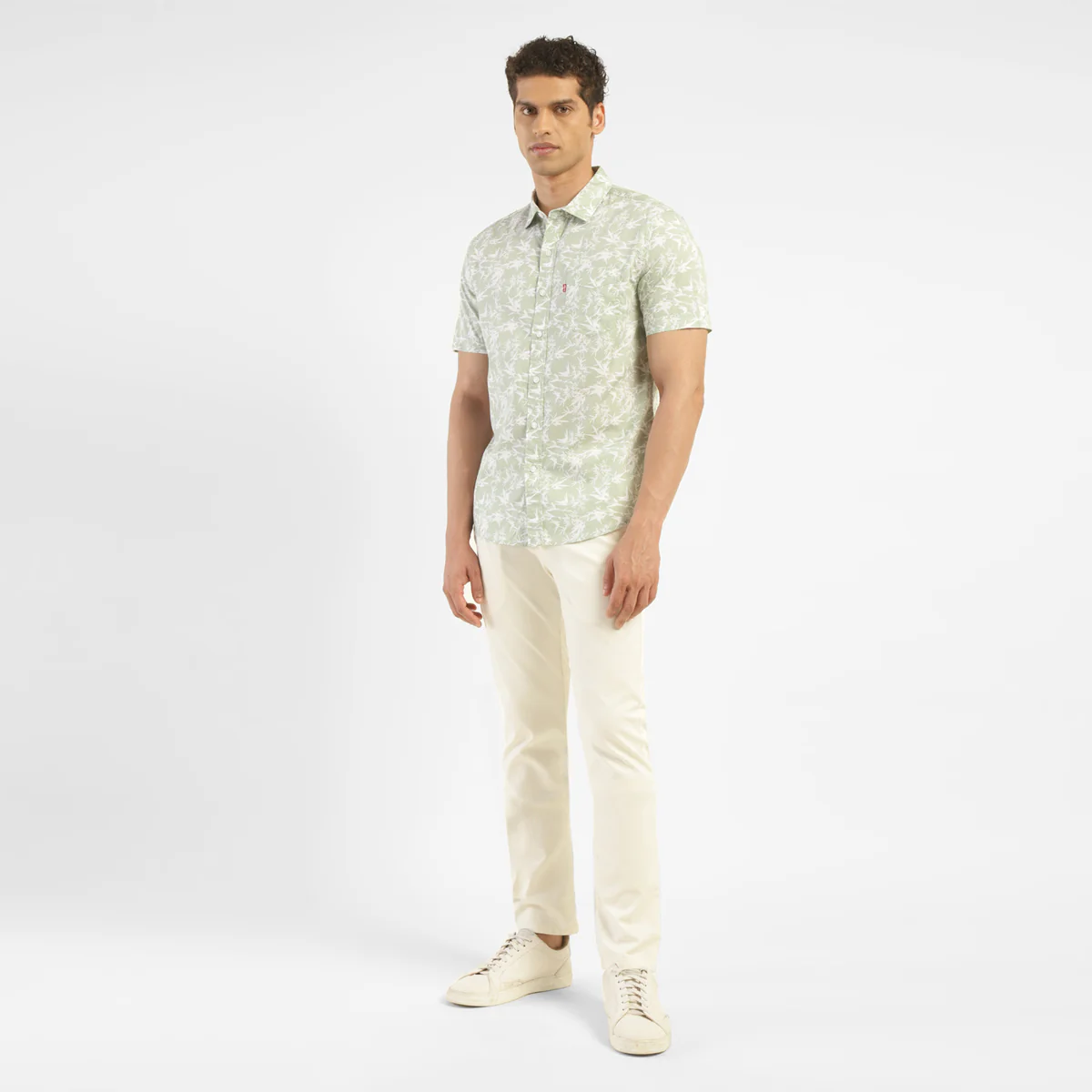 Men's All Over Printed Slim Fit Shirt - Image 6