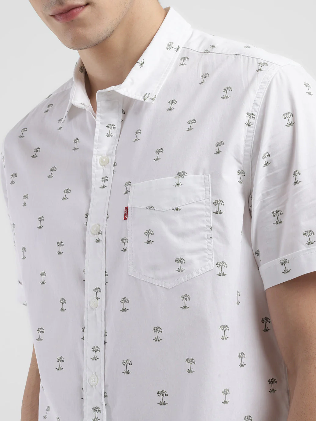 Men's All Over Printed Slim Fit Shirt - Image 5