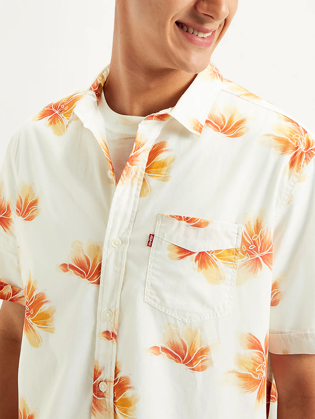 Men's All Over Printed Slim Fit Shirt - Image 5