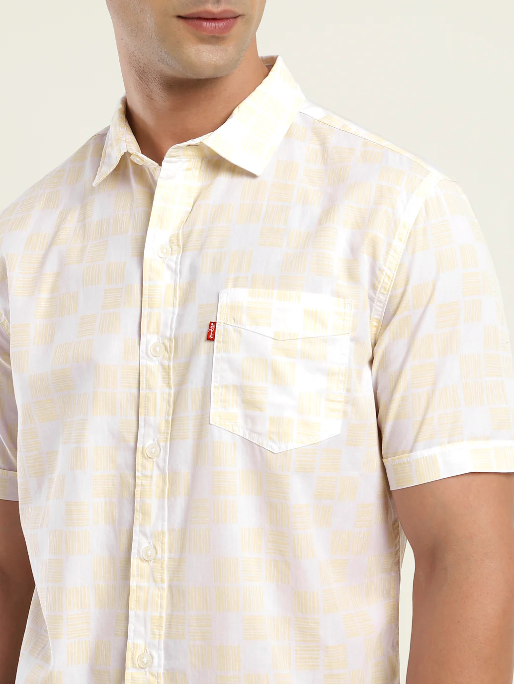 Men's All Over Printed Slim Fit Shirt - Image 3