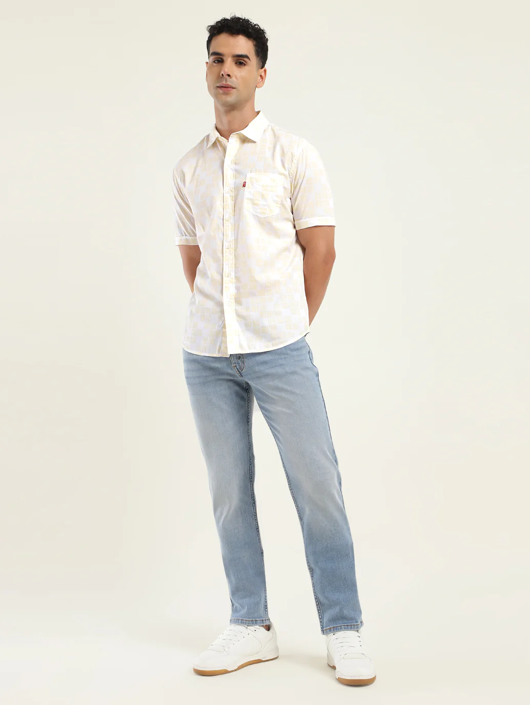 Men's All Over Printed Slim Fit Shirt - Image 5