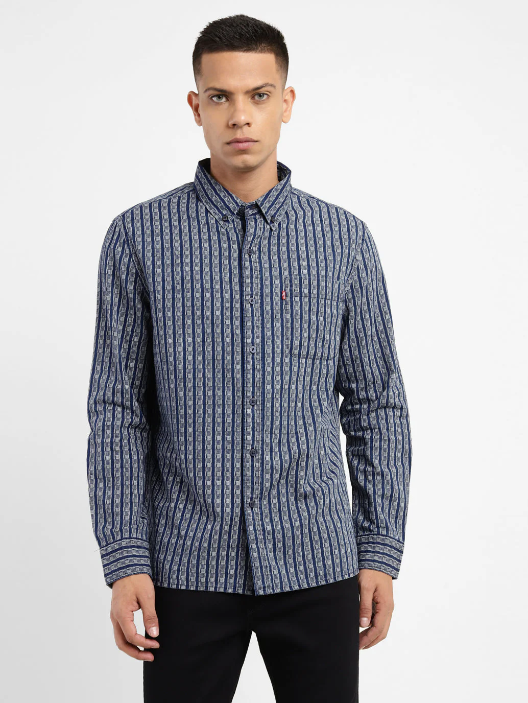 Men's All Over Printed Slim Fit Shirt - Image 6
