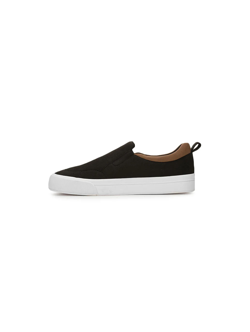 Men's Alps Black Casual Slip On - Image 3