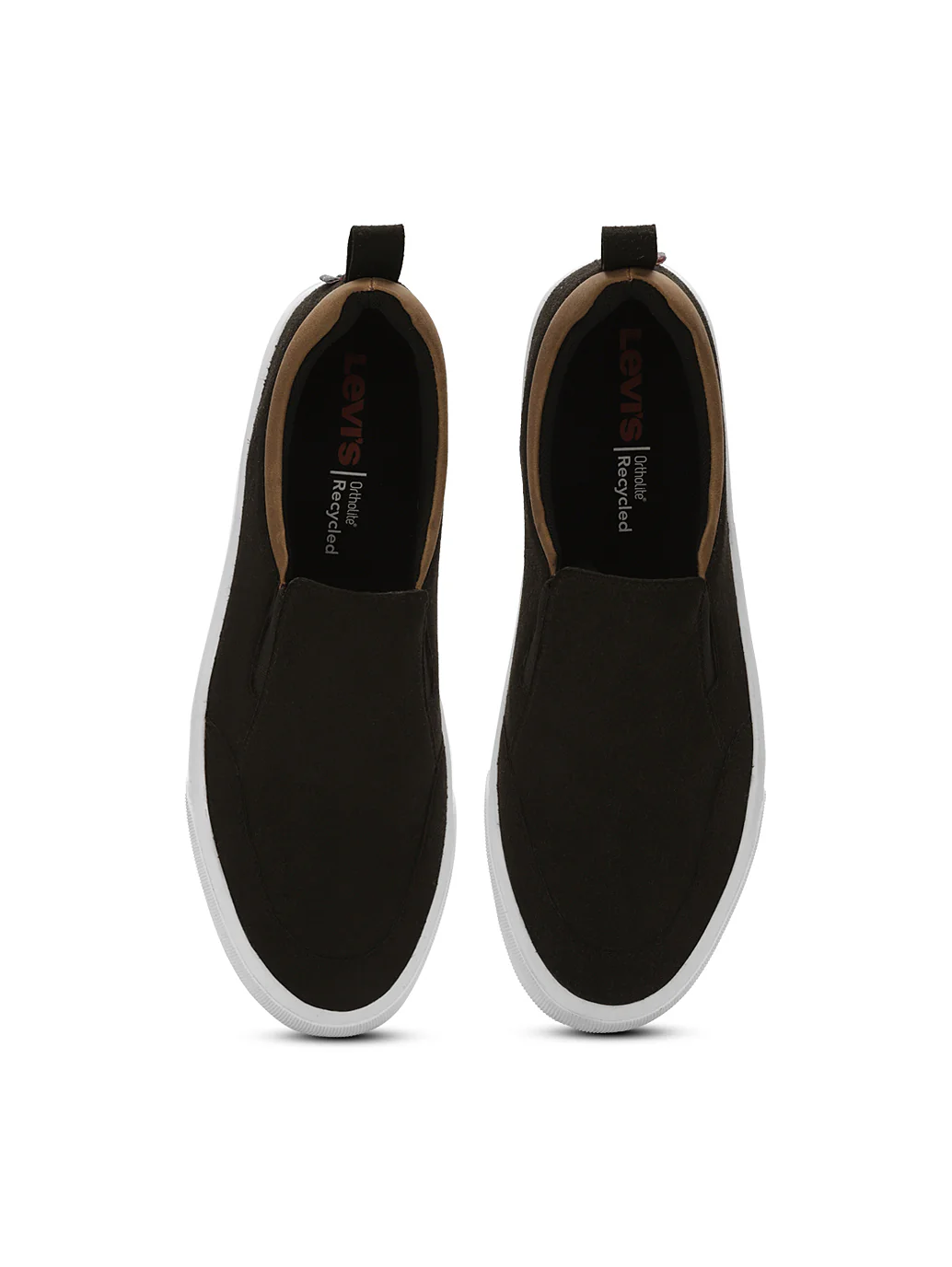 Men's Alps Black Casual Slip On - Image 5