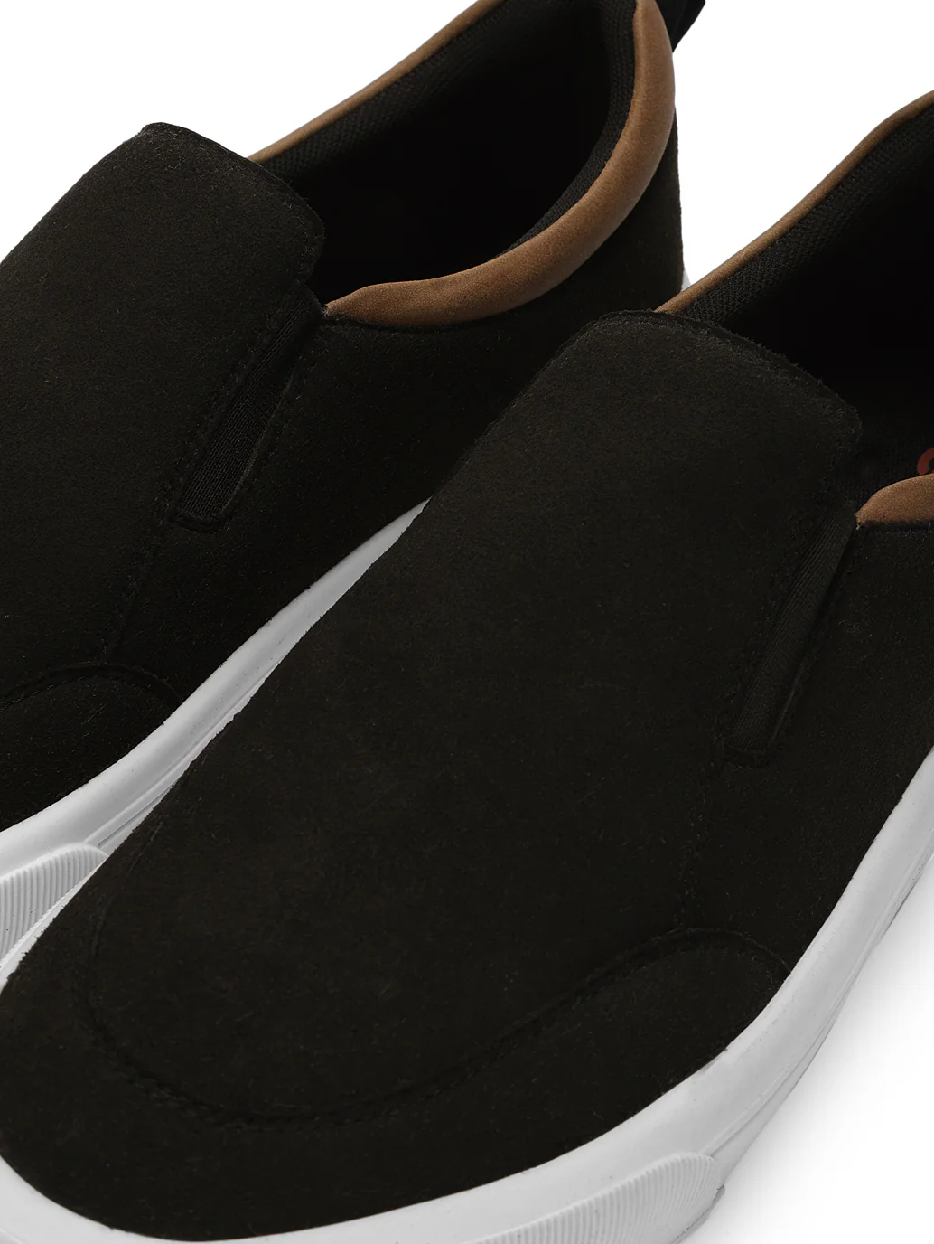 Men's Alps Black Casual Slip On - Image 6