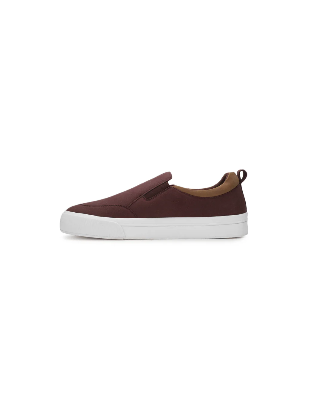 Men's Alps Maroon Casual Slip On - Image 3