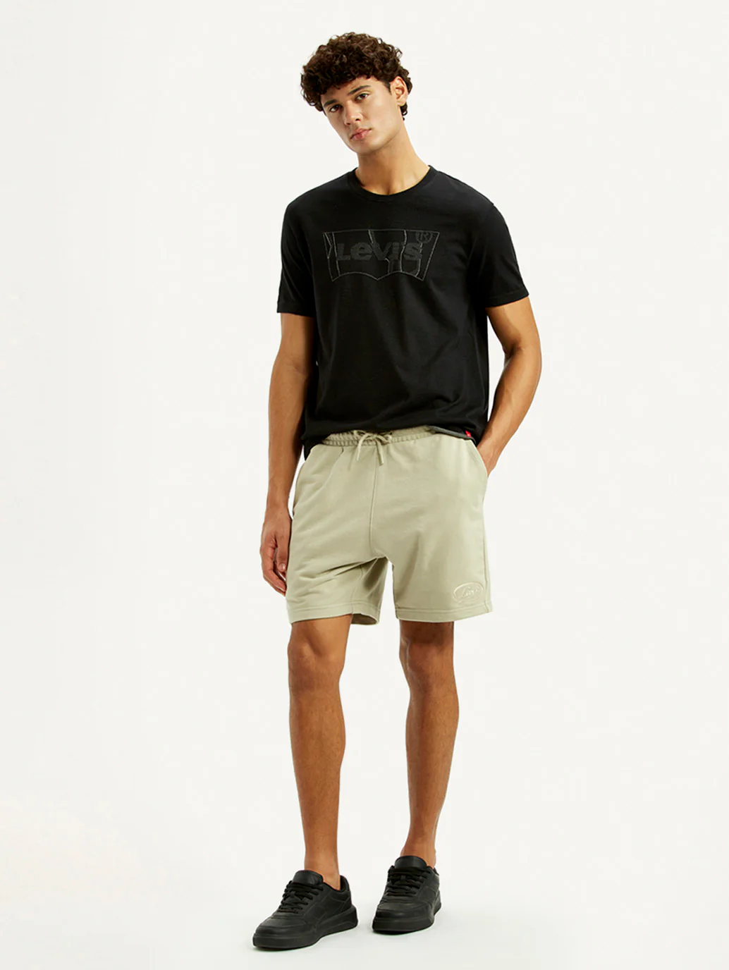 Men's Beige Regular Fit Shorts