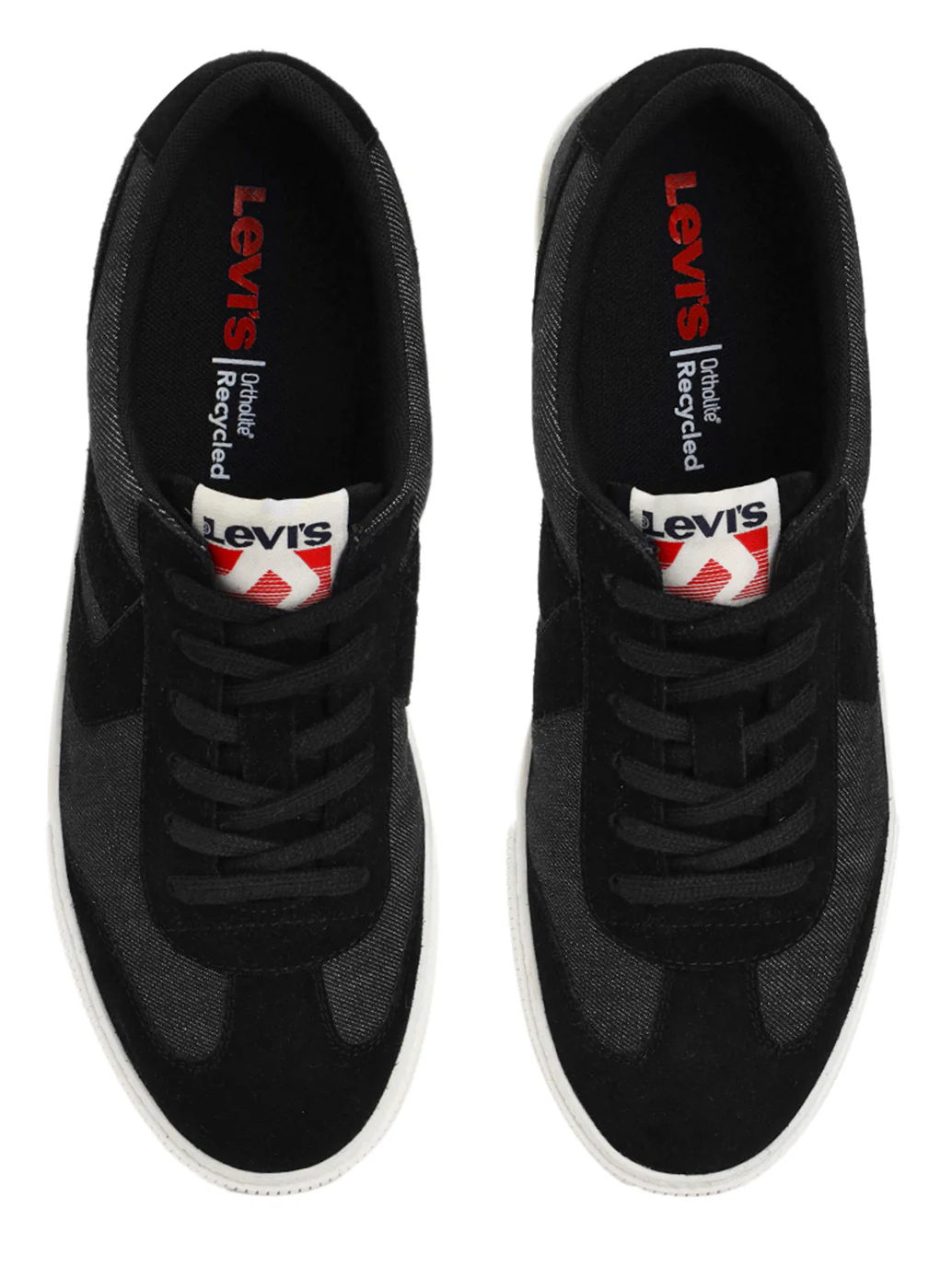 Men's Black Colorblock Sneakers - Image 4