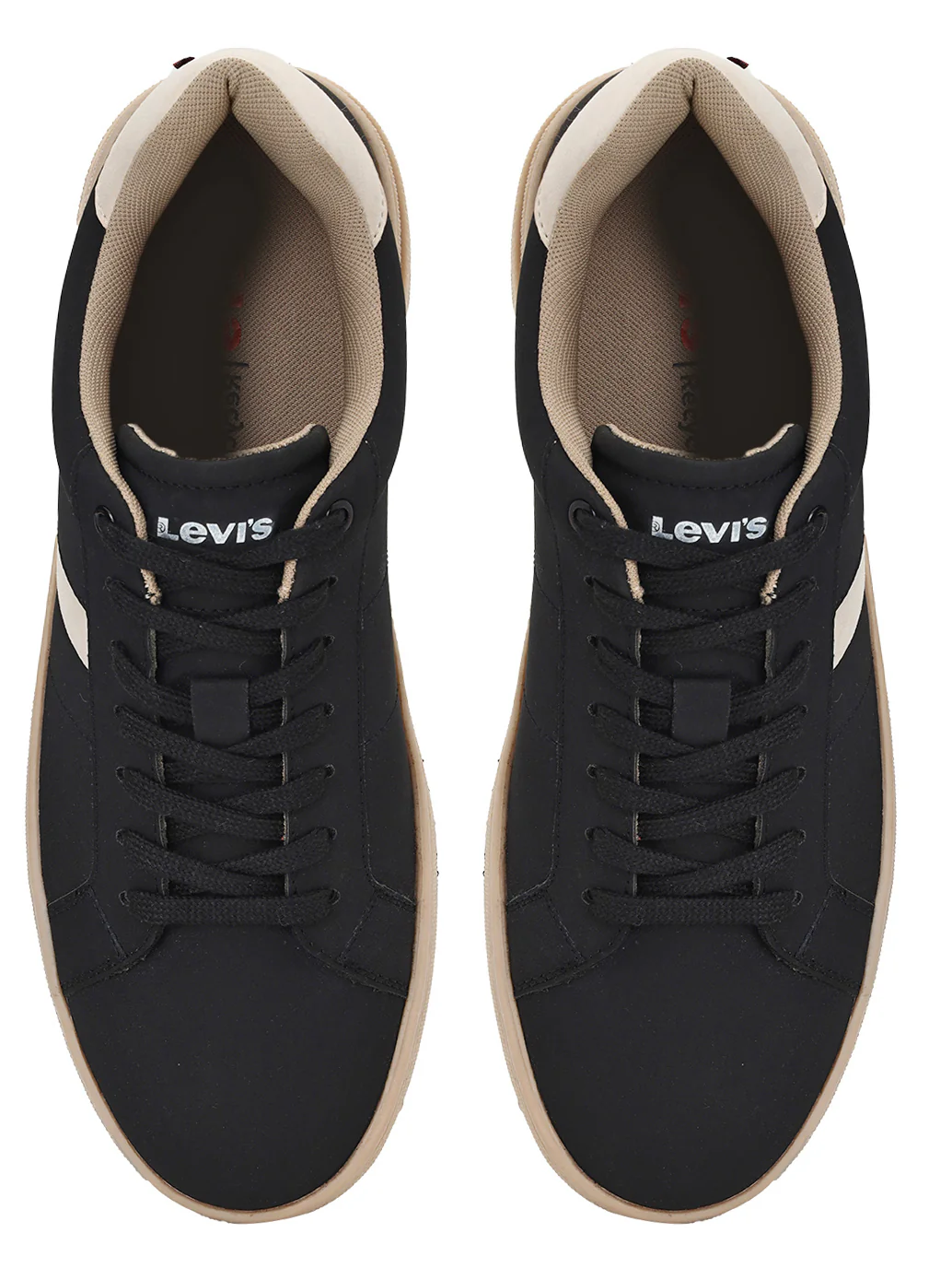 Men's Black Colorblock Sneakers - Image 4