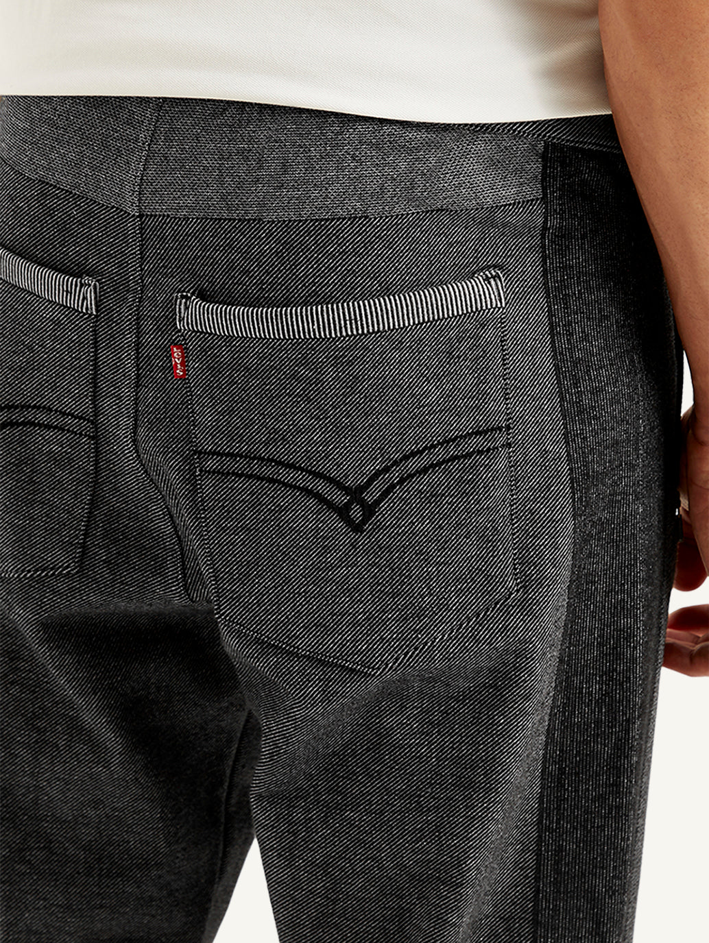 Men's Black Jogger Trousers - Image 5