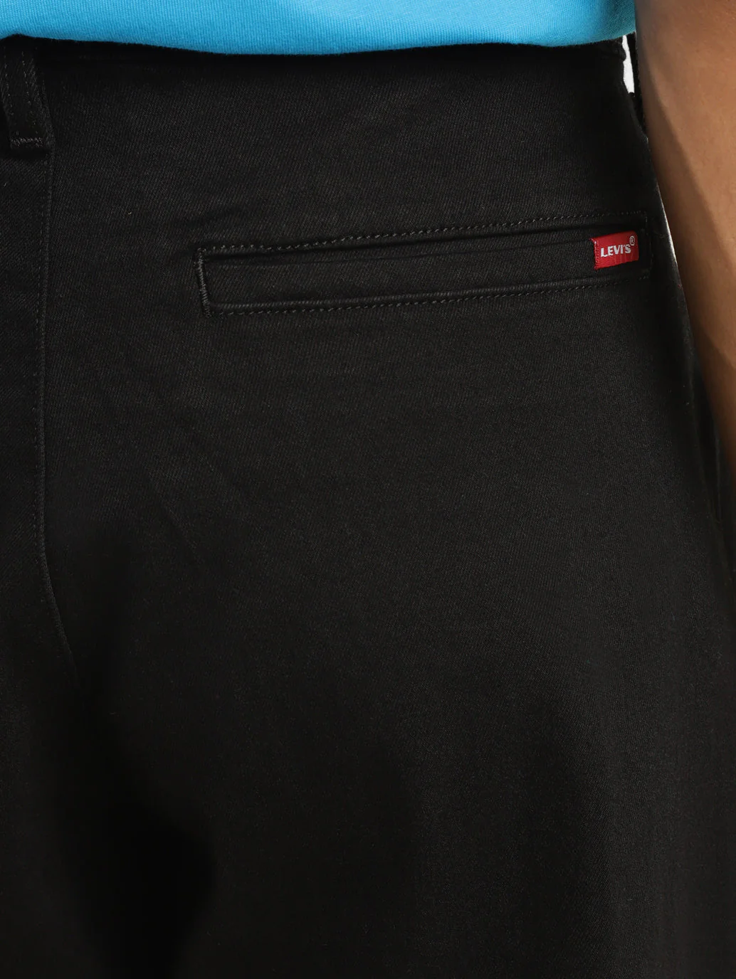 Men's Black Regular Fit Joggers - Image 6