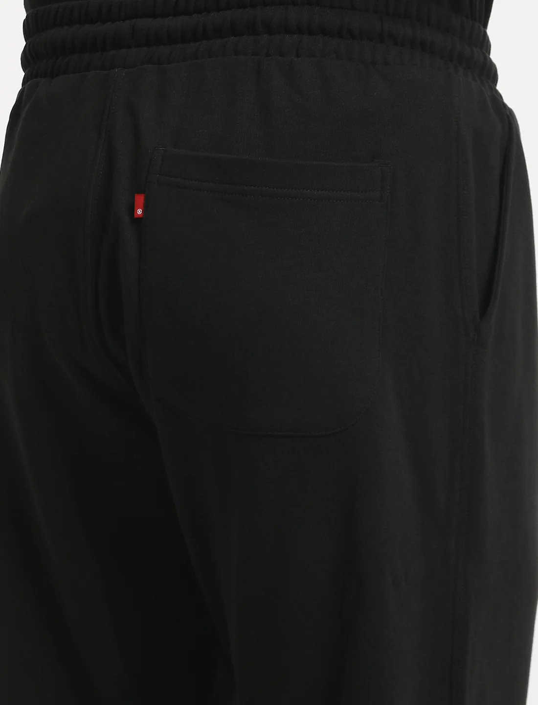 Men's Black Regular Fit Joggers - Image 5