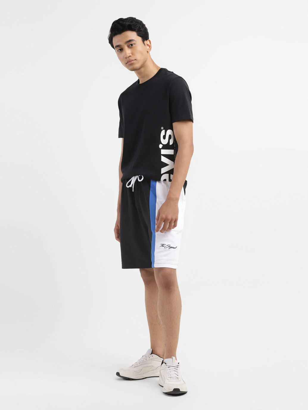 Men's Black Regular Fit Shorts - Image 7