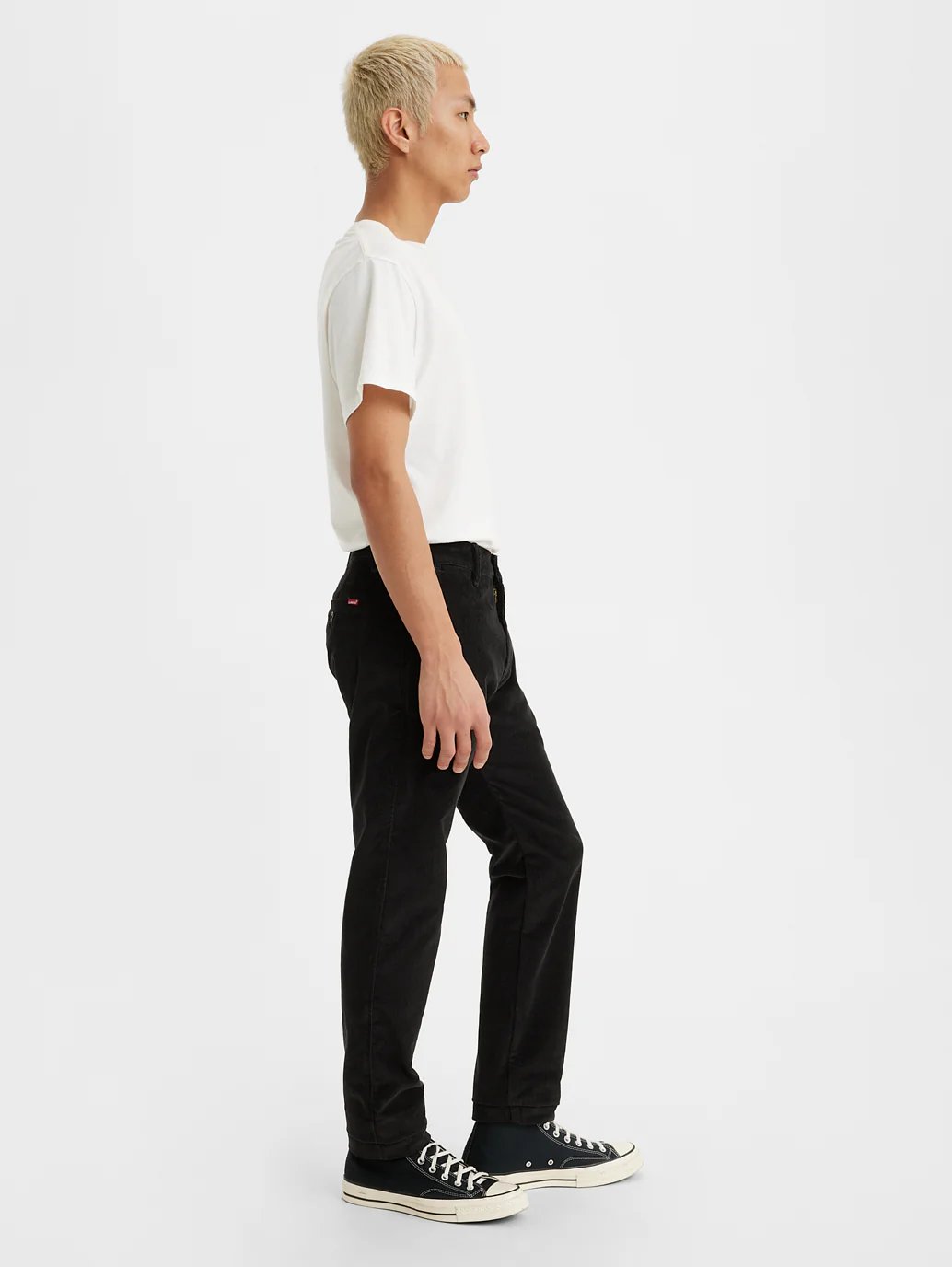 Men's Black Slim Fit Pant - Image 3