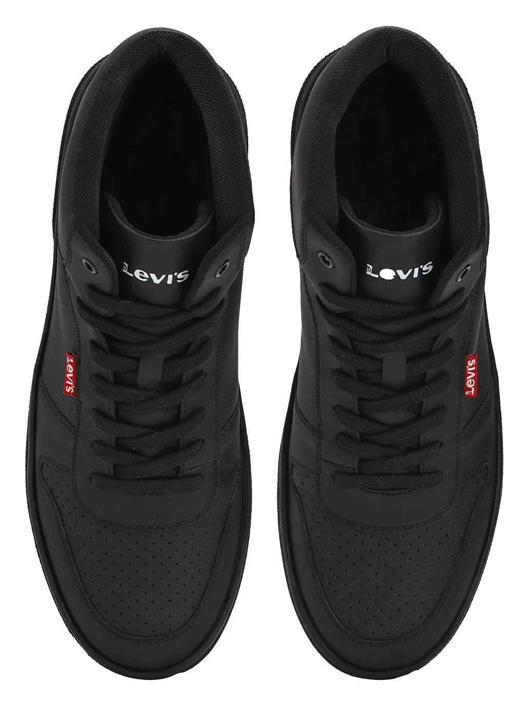 Men's Black Solid Boots - Image 3