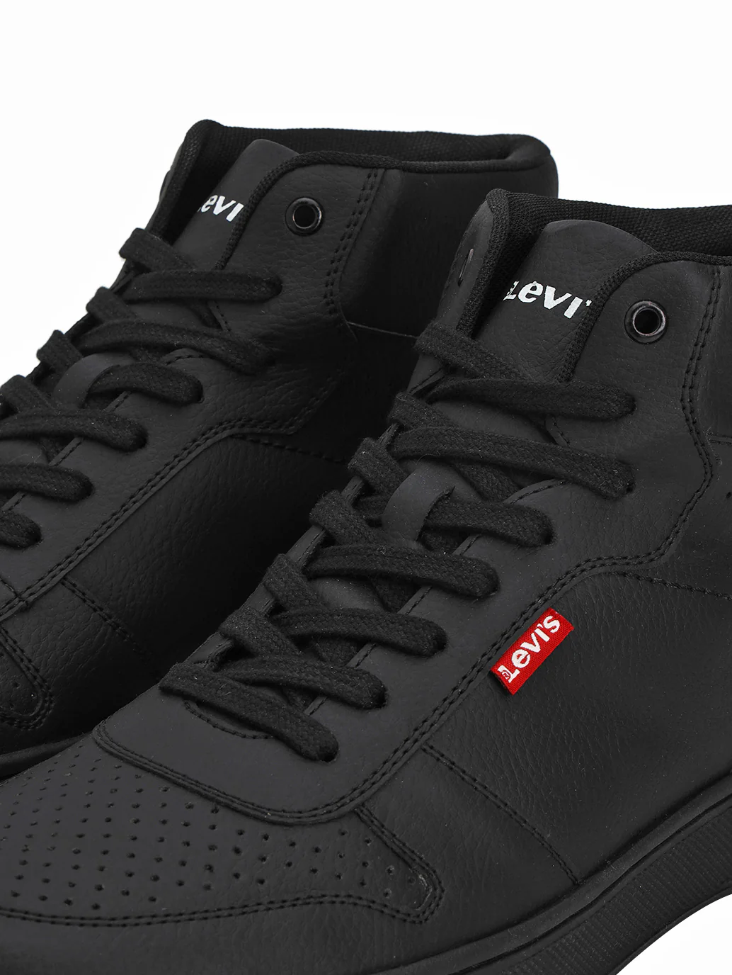 Men's Black Solid Boots - Image 7