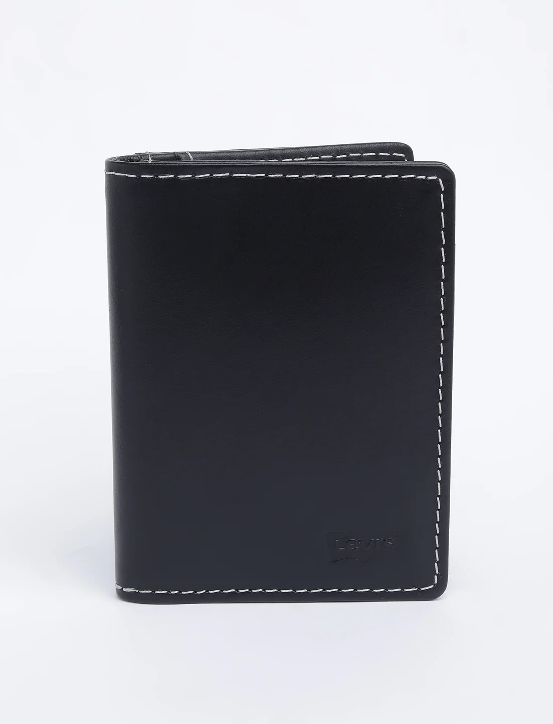 Men's Black Solid Card Holder - Image 3