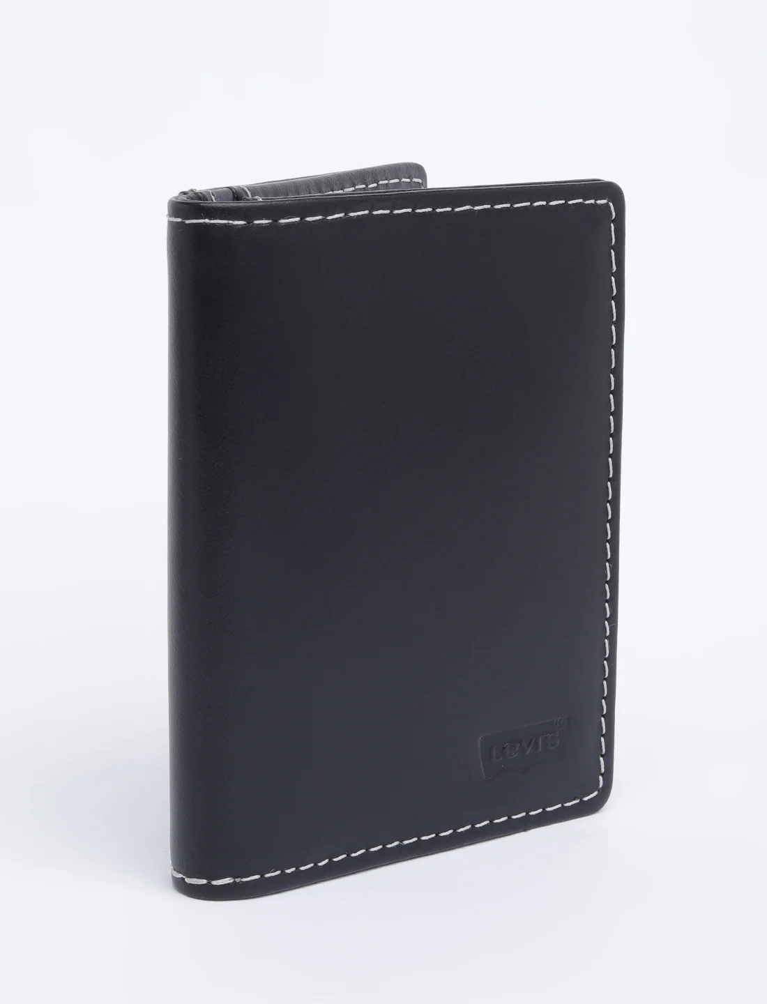 Men's Black Solid Card Holder - Image 4