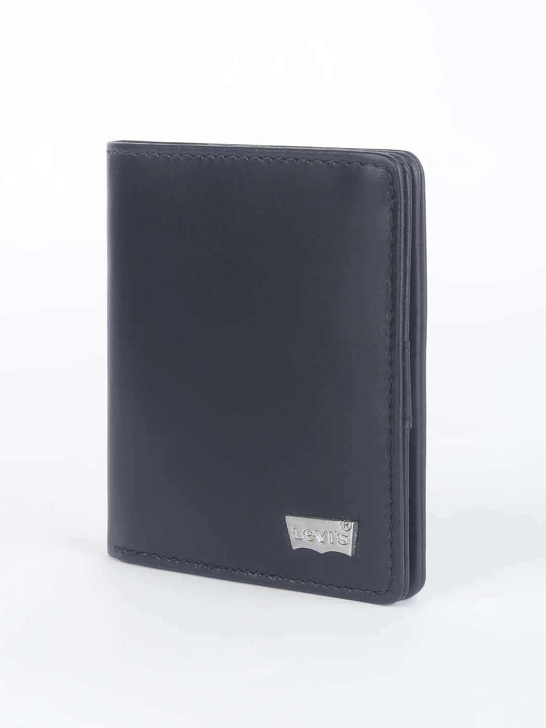 Men's Black Solid Card Holder - Image 3
