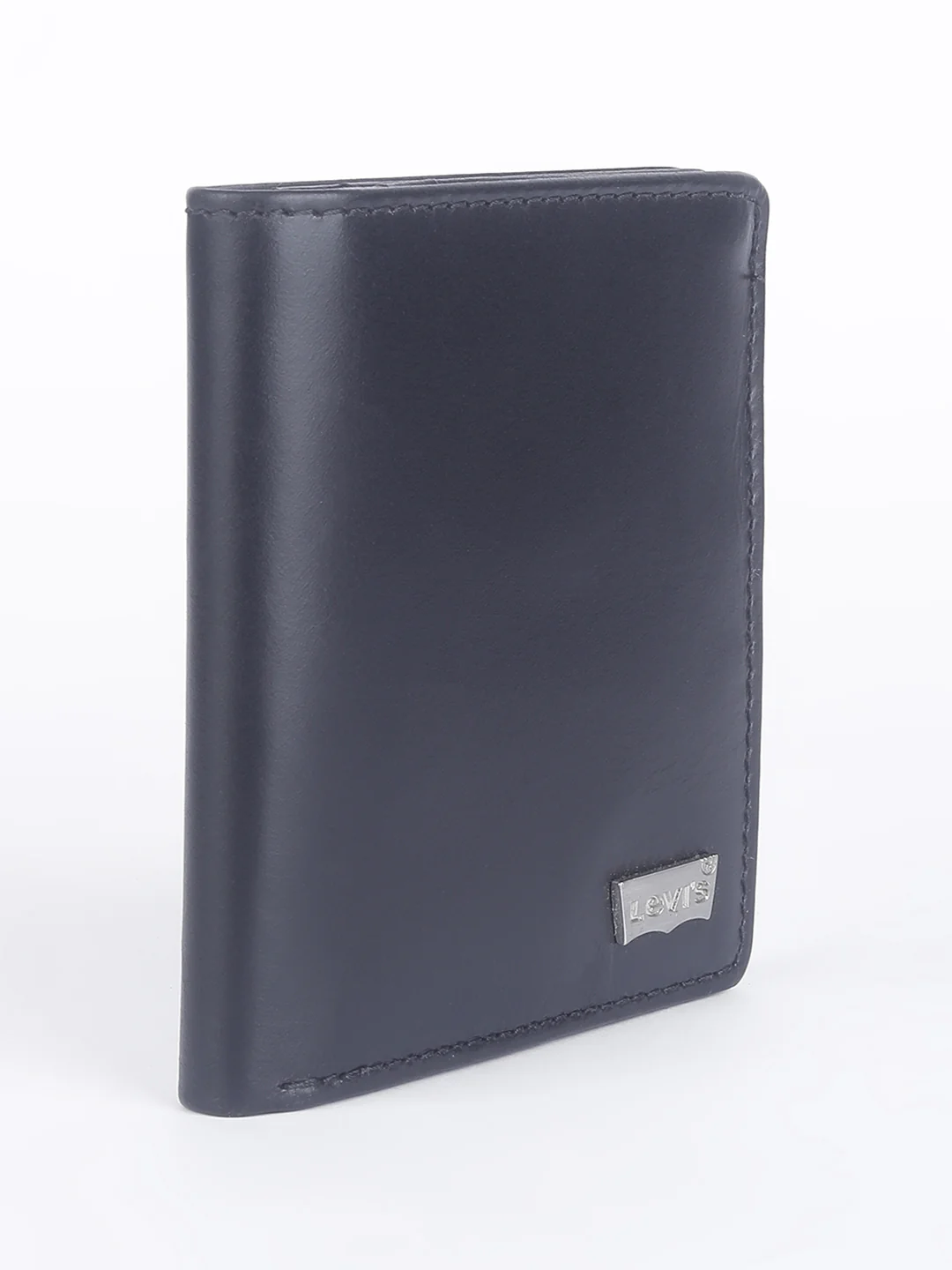 Men's Black Solid Card Holder - Image 4