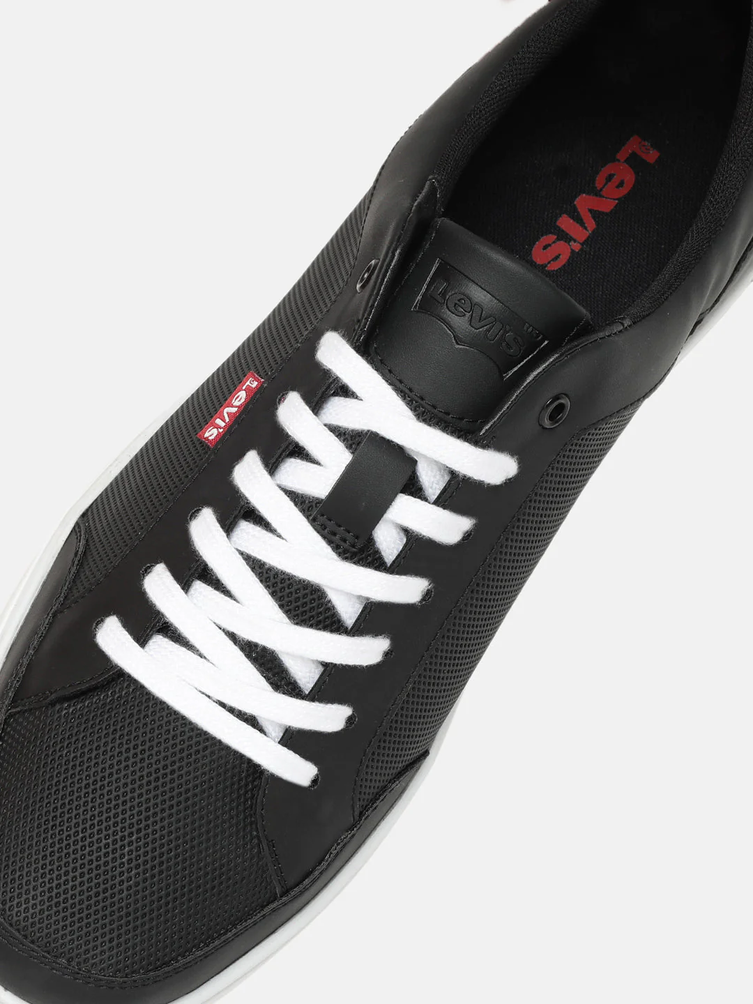 Men's Black Solid Shoes - Image 8