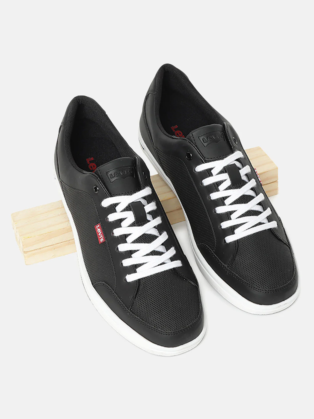 Men's Black Solid Shoes - Image 9