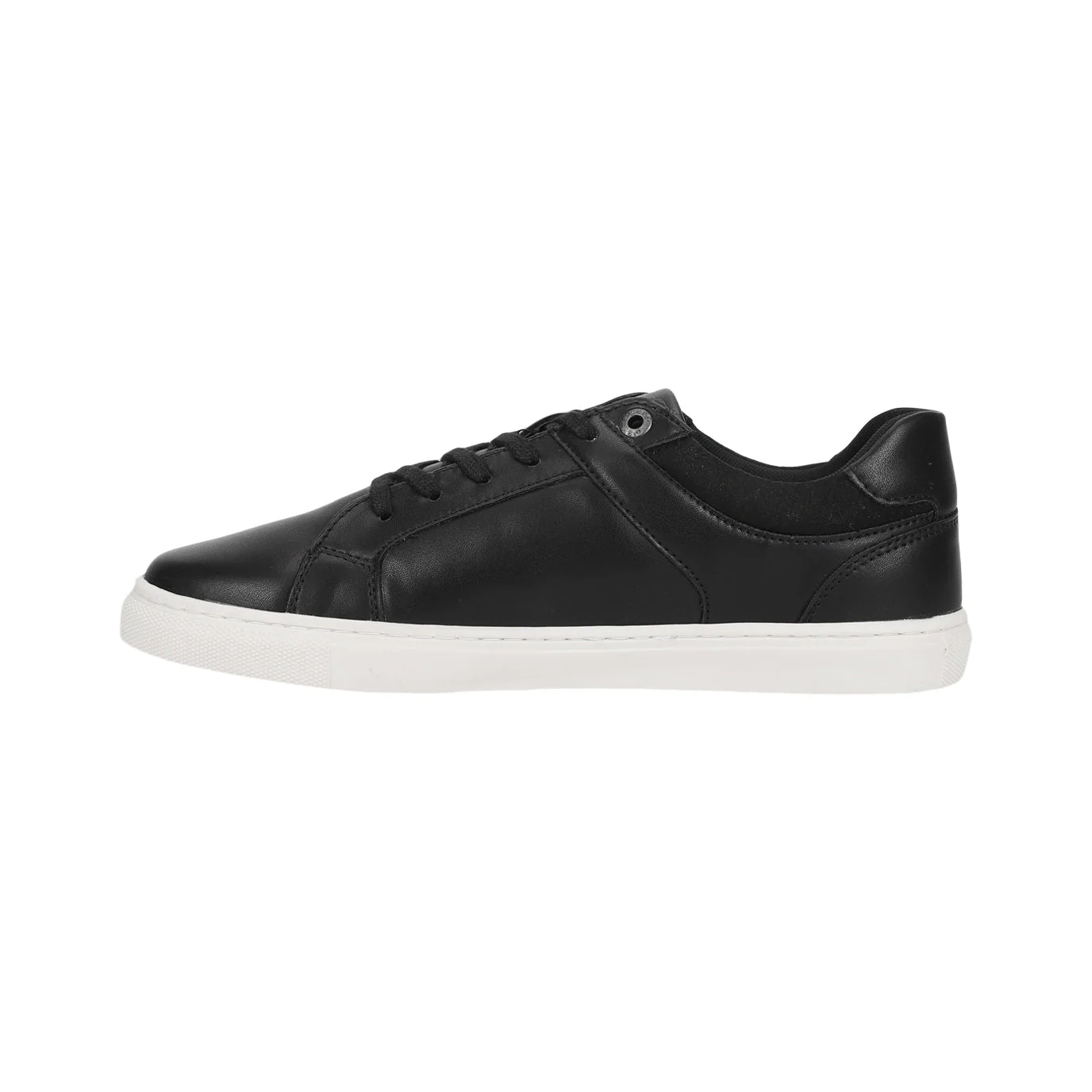 Men's Black Solid Shoes - Image 2
