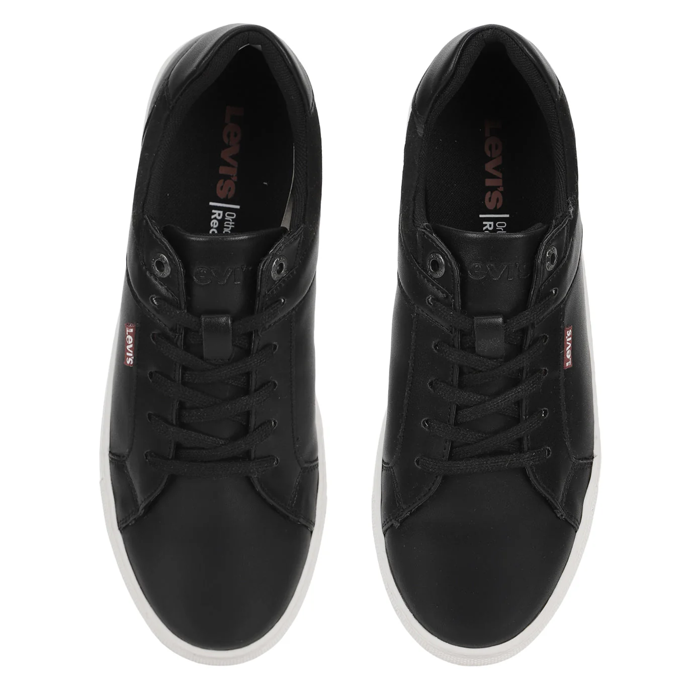 Men's Black Solid Shoes - Image 3