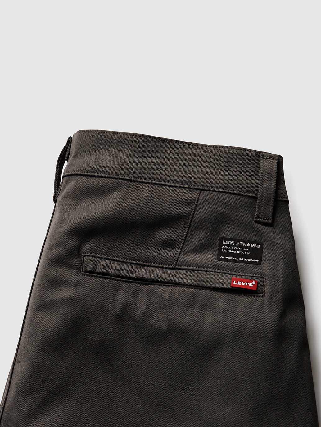 Men's Black Straight Fit Tech Pant - Image 5