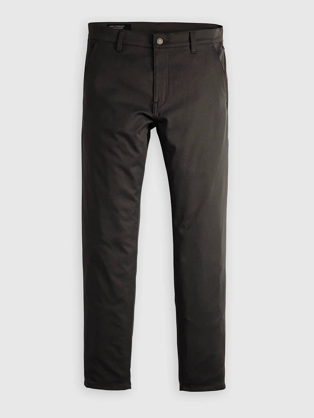 Men's Black Straight Fit Tech Pant - Image 6