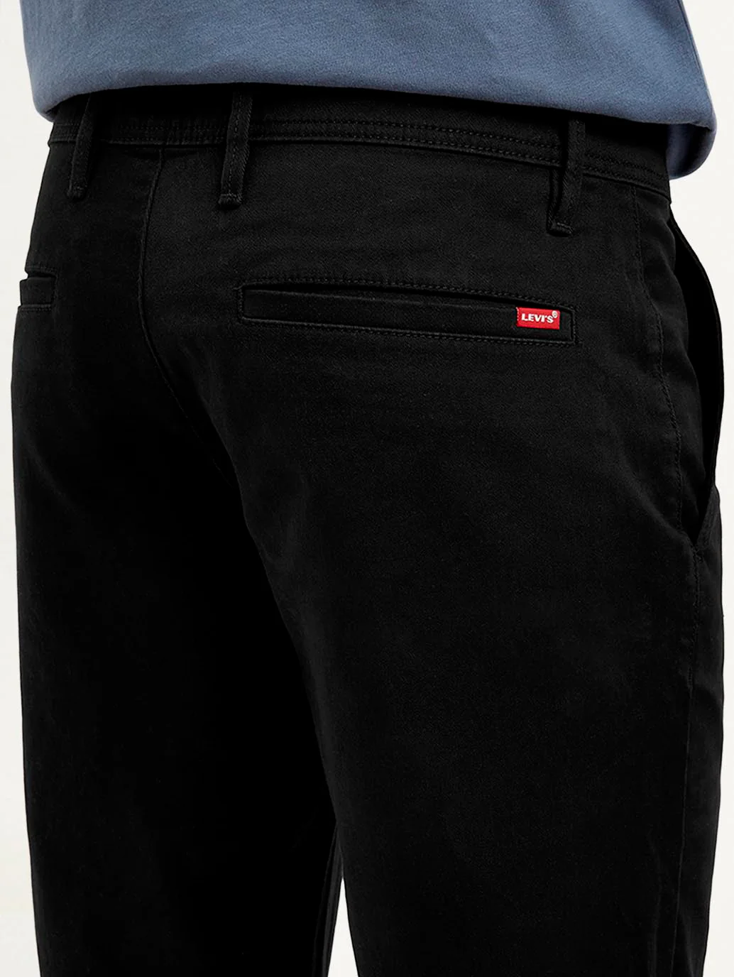 Men's Black Tapered Shorts - Image 4