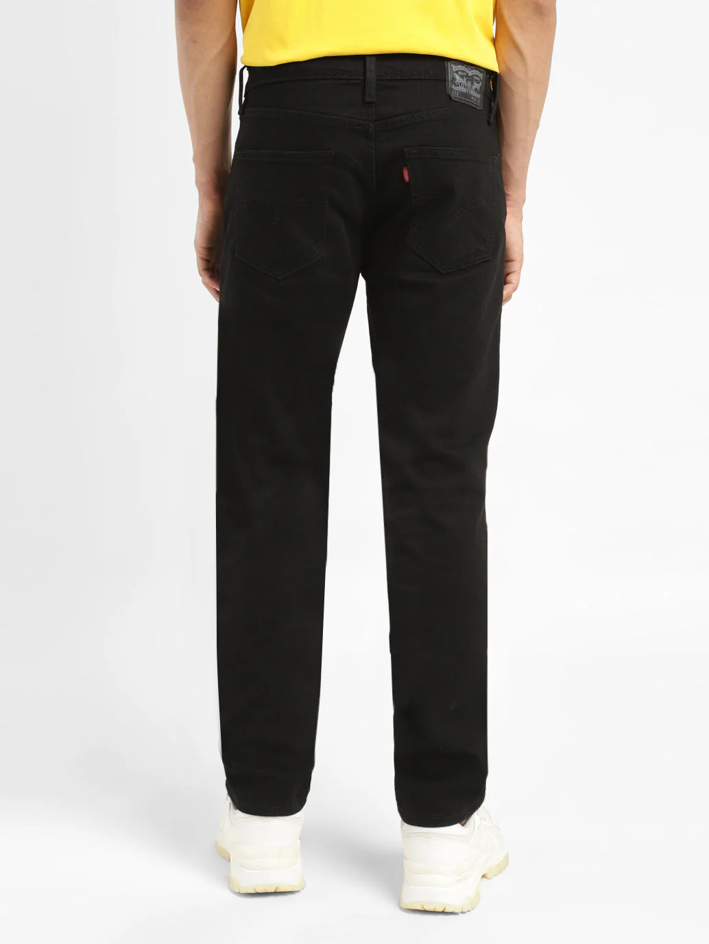 Men's 511 Black Slim Fit Mid Rise Jeans - Image 3