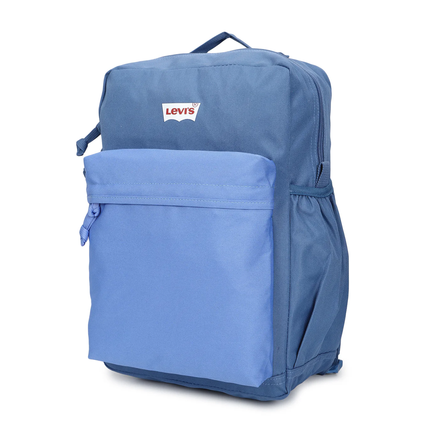 Men's Blue Colorblock Backpack - Image 2