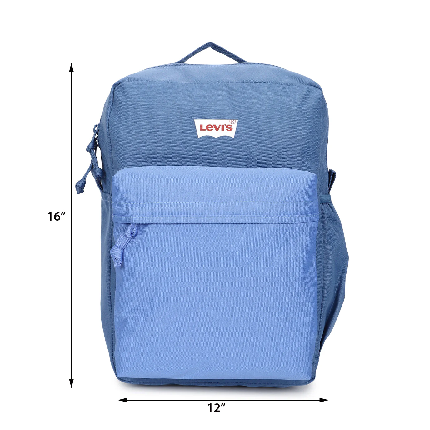 Men's Blue Colorblock Backpack - Image 6