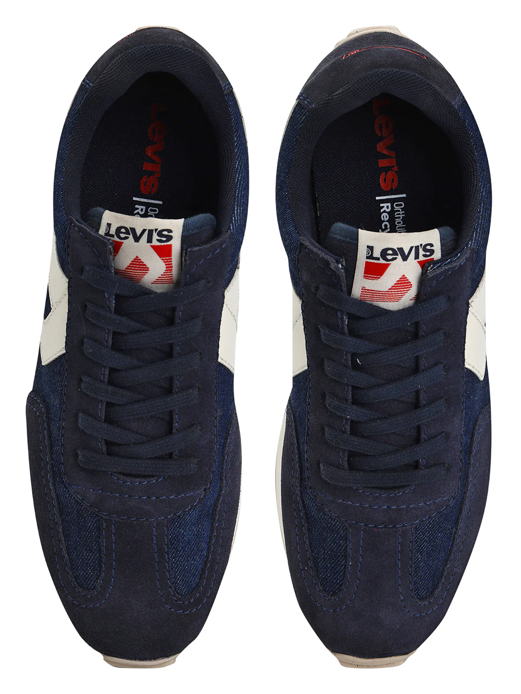 Men's Blue Colorblock Sneakers - Image 5