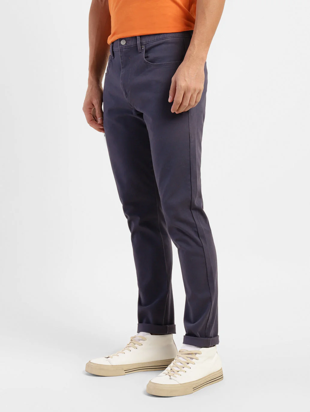 Men's Slim Tapered Fit Trousers - Image 4