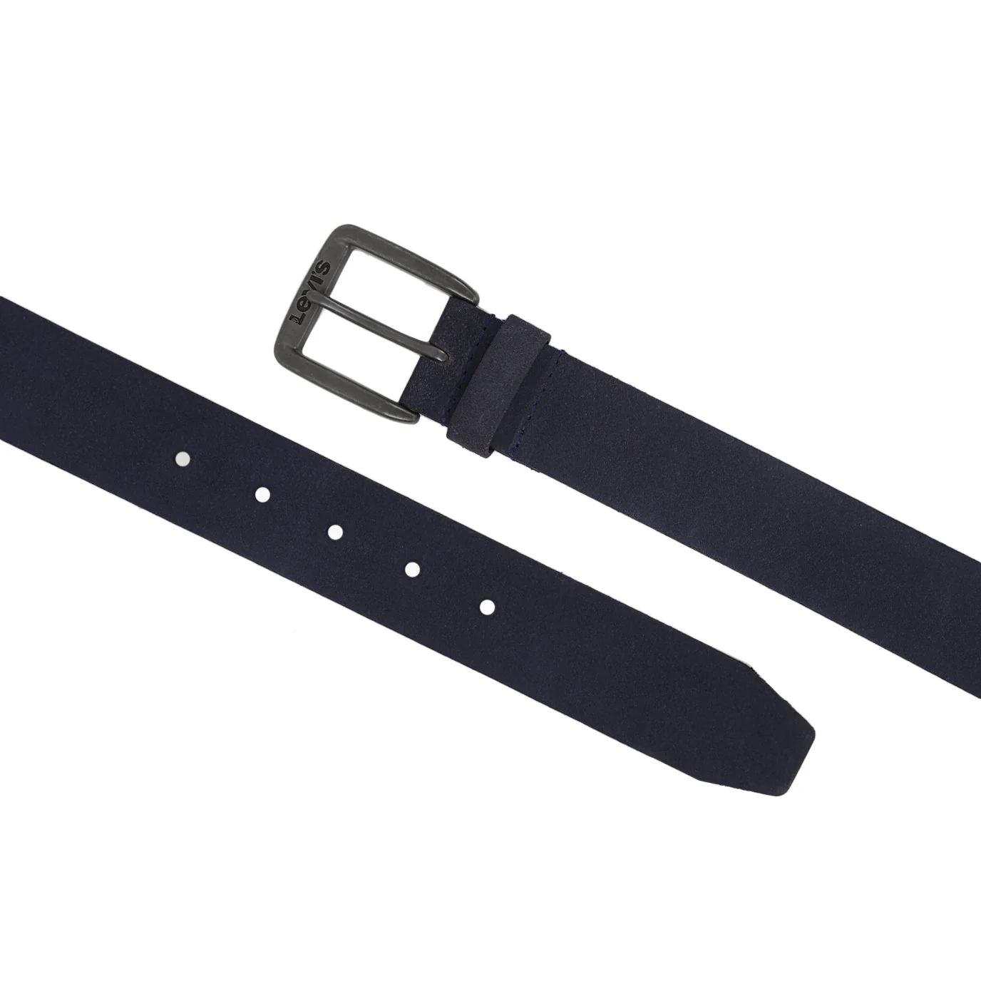 Men's Blue Solid Belt - Image 2