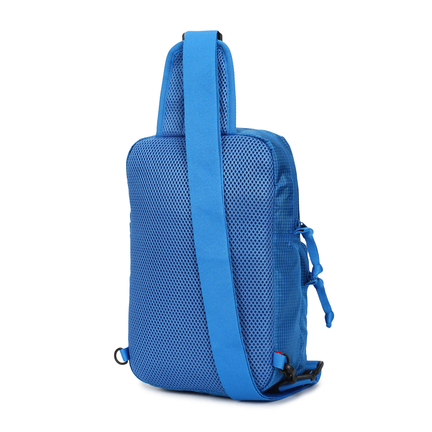 Men's Blue Solid Crossbody Bag - Image 3
