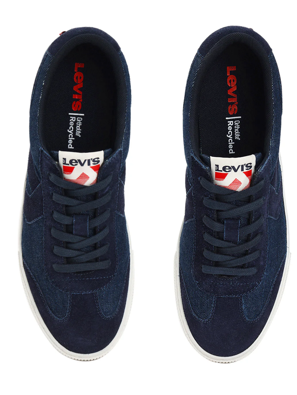 Men's Blue Solid Sneakers - Image 4
