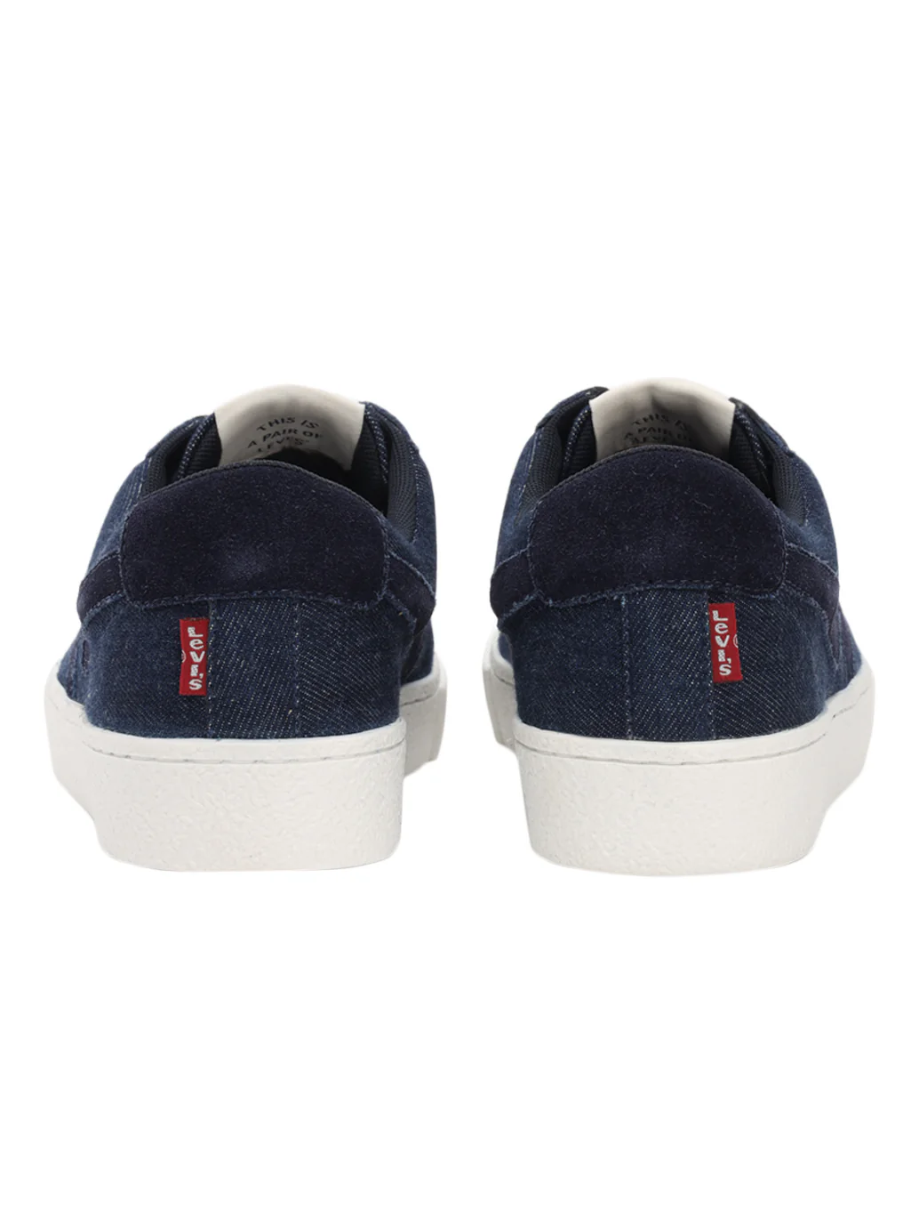 Men's Blue Solid Sneakers - Image 5