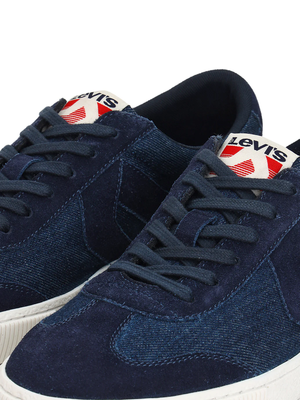 Men's Blue Solid Sneakers - Image 6