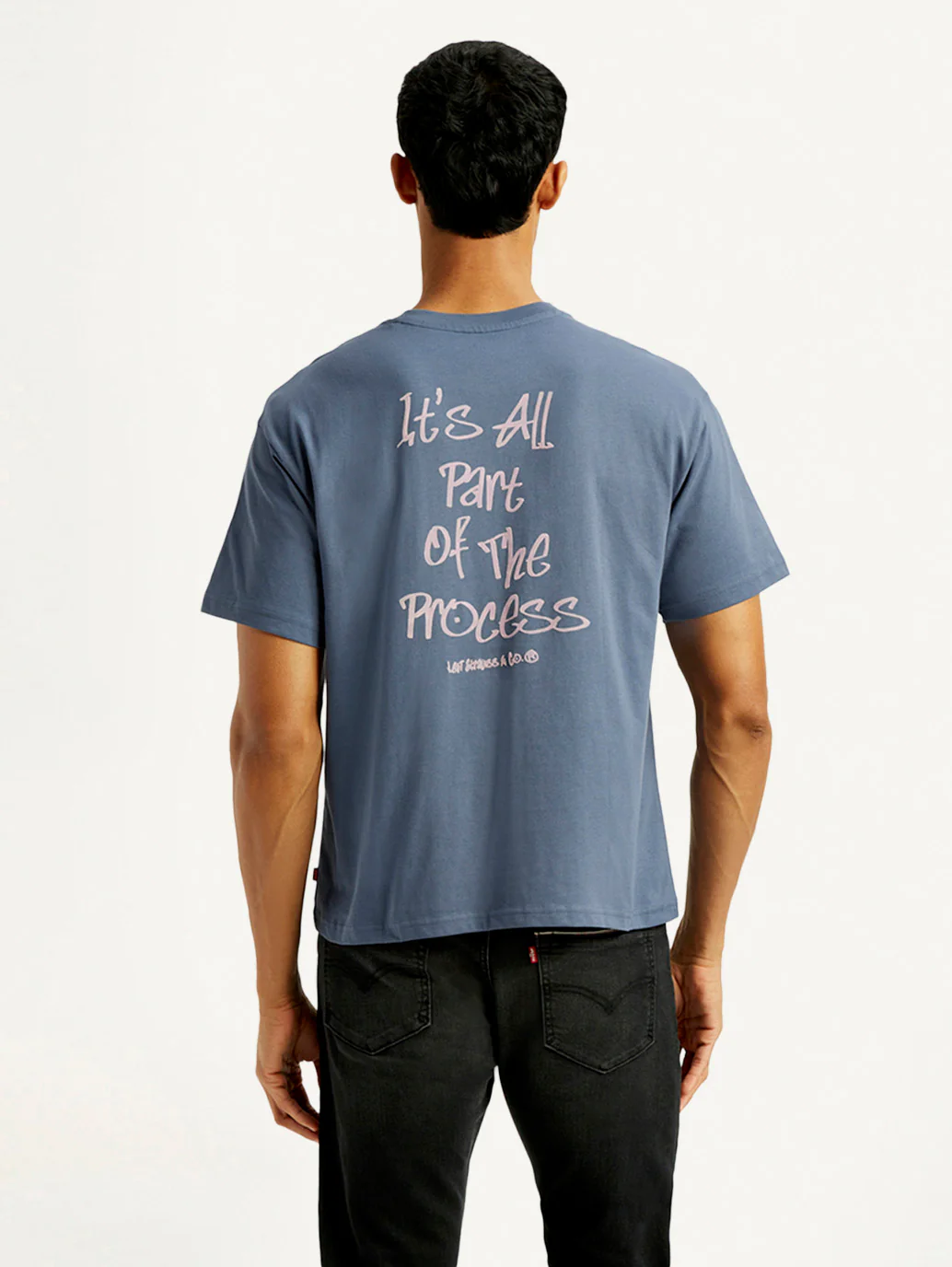 Men's Brand Logo Loose Fit T-shirt - Image 3